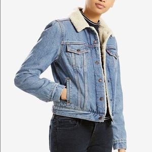 Levi’s Denim Sherpa Jacket